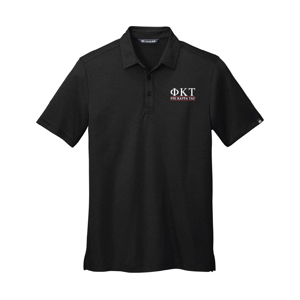 Phi Tau Letters Polo by TravisMathew