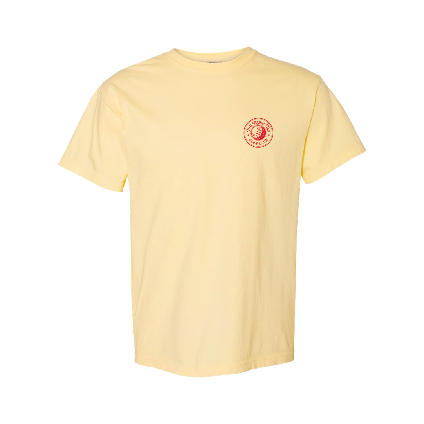 Phi Tau Golf T-Shirt by Comfort Colors (2024)