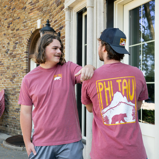 OUTDOORS COLLECTION: Phi Tau T-Shirt by Comfort Colors
