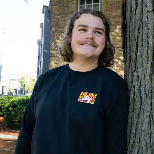 OUTDOORS COLLECTION: Phi Tau Crewneck Sweatshirt by Carhartt