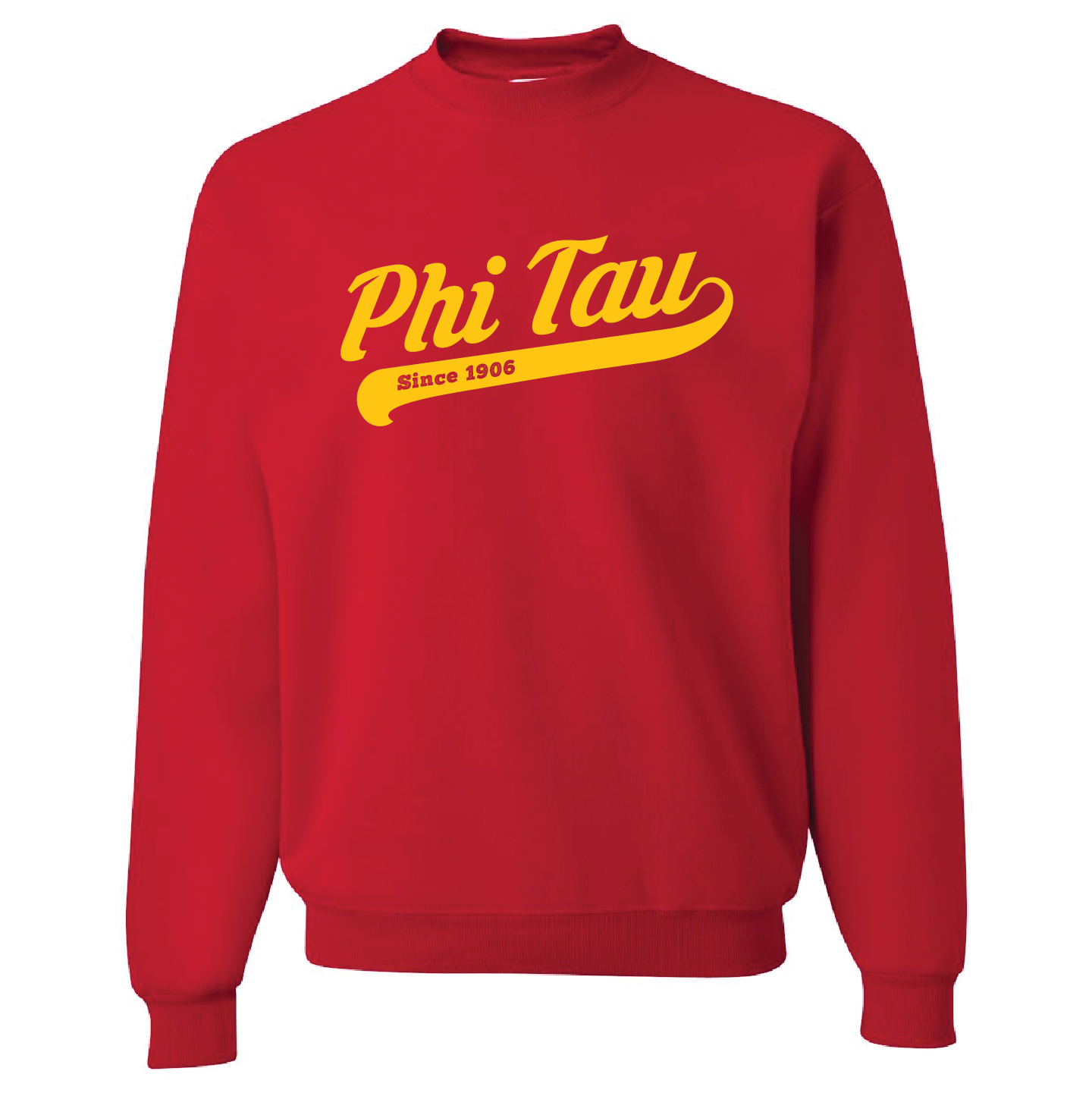 Phi Tau Script Crewneck