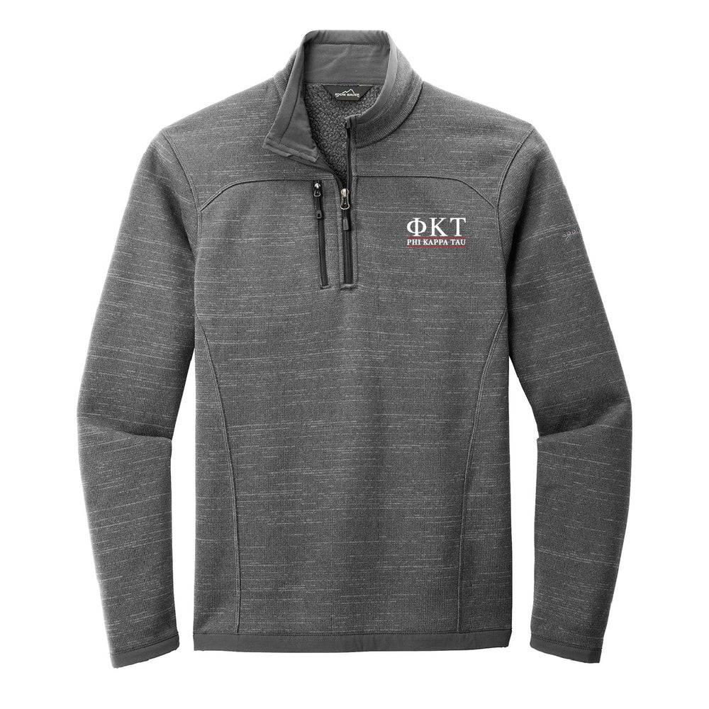 Phi Tau Fleece Quarter Zip by Eddie Bauer