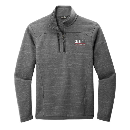 Phi Tau Fleece Quarter Zip by Eddie Bauer