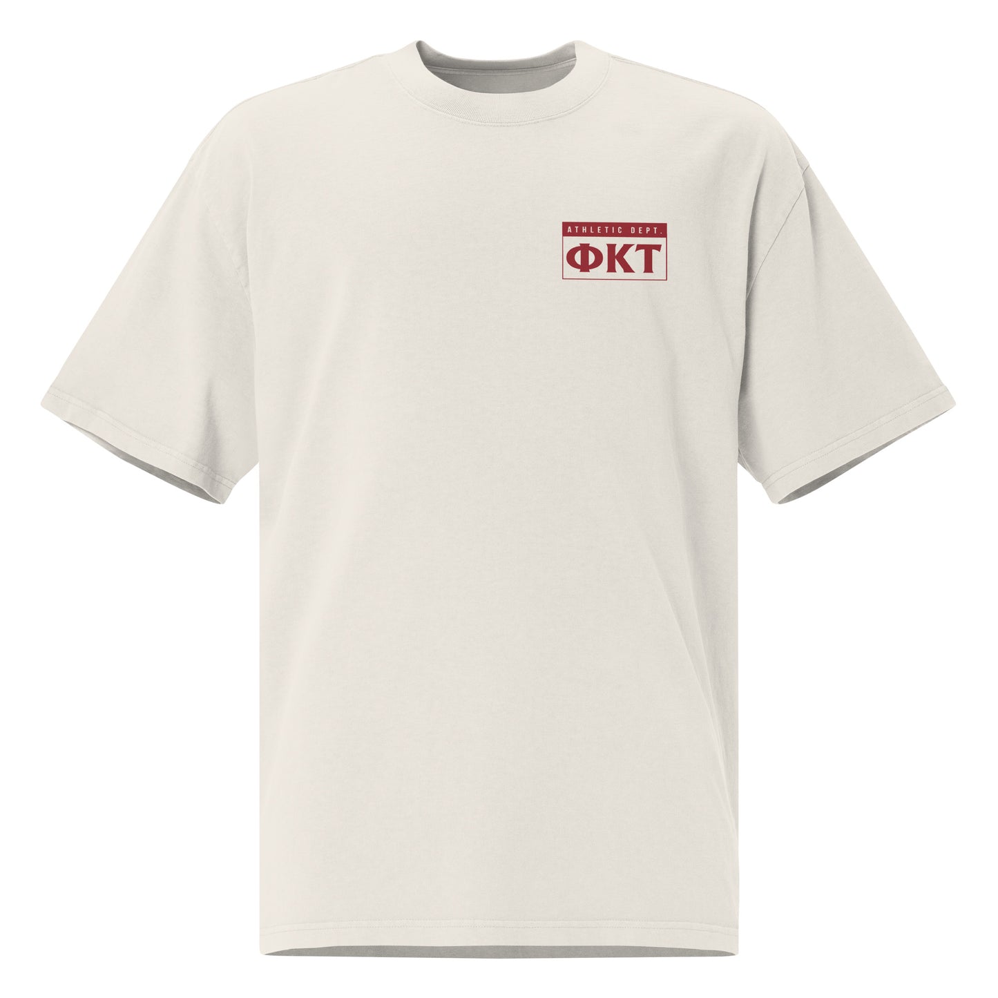 Phi Tau Athletic Department Oversized T-Shirt