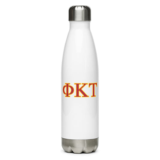 Phi Tau Stainless Steel Water Bottle