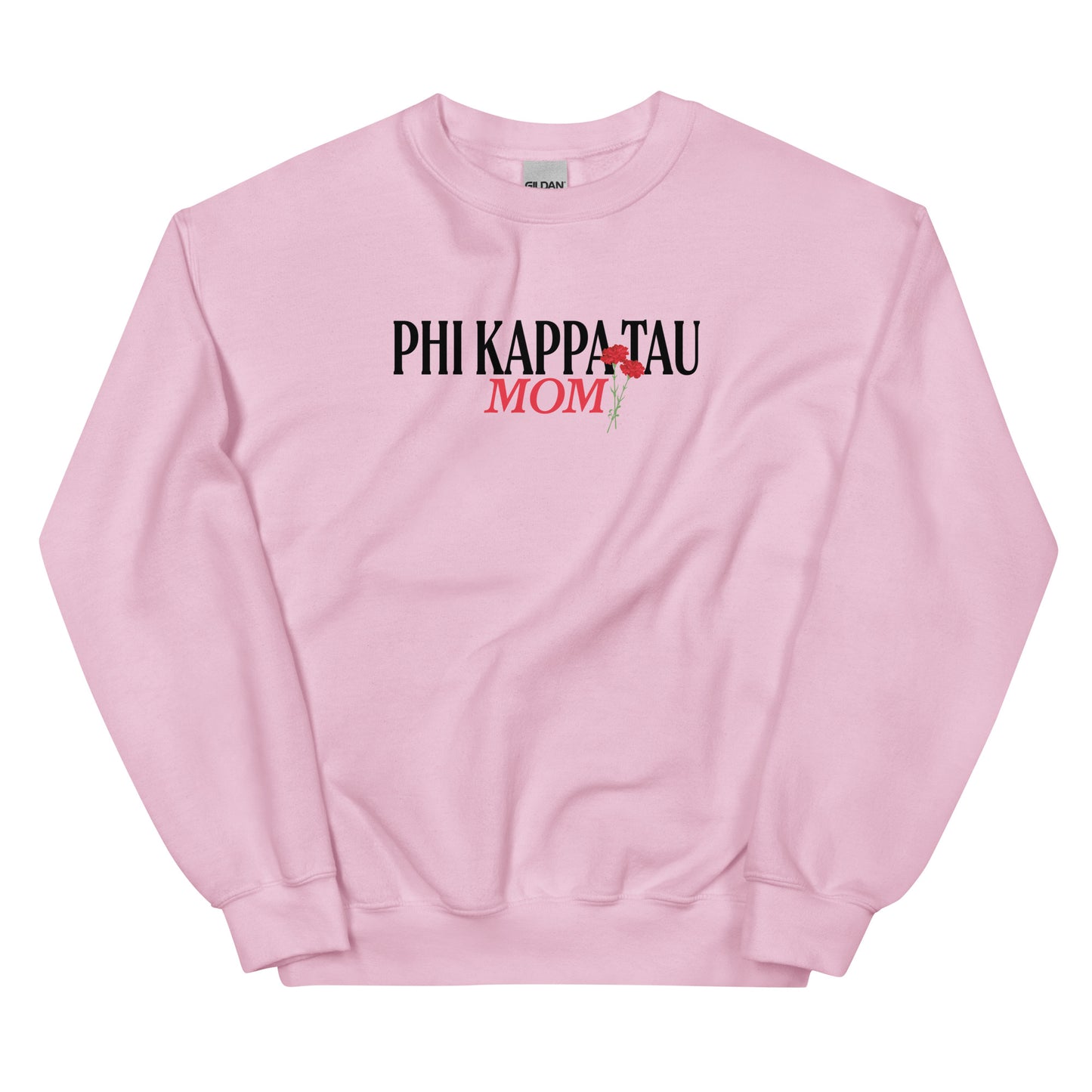 Phi Tau Carnation Mom Crewneck