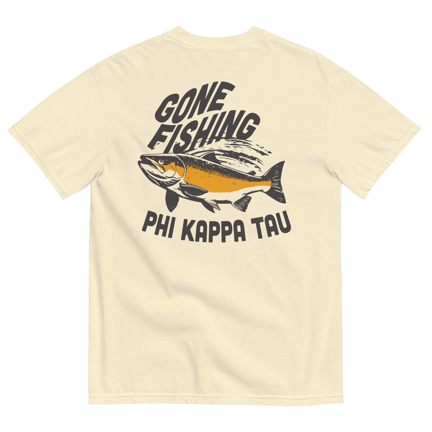 Phi Tau Fishing T-Shirt by Comfort Colors (2024)