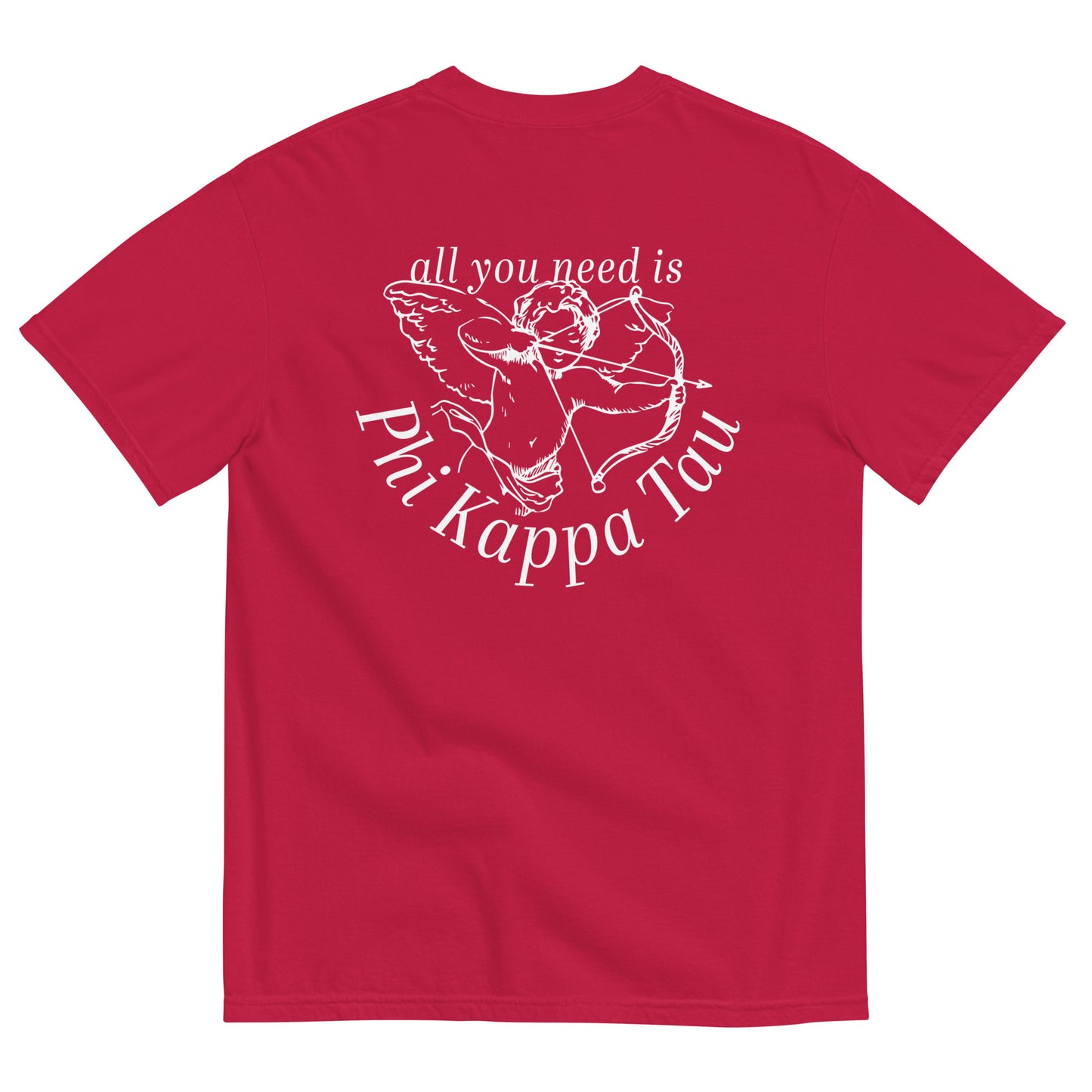 Phi Tau Valentine's T-Shirt by Comfort Colors (2024)