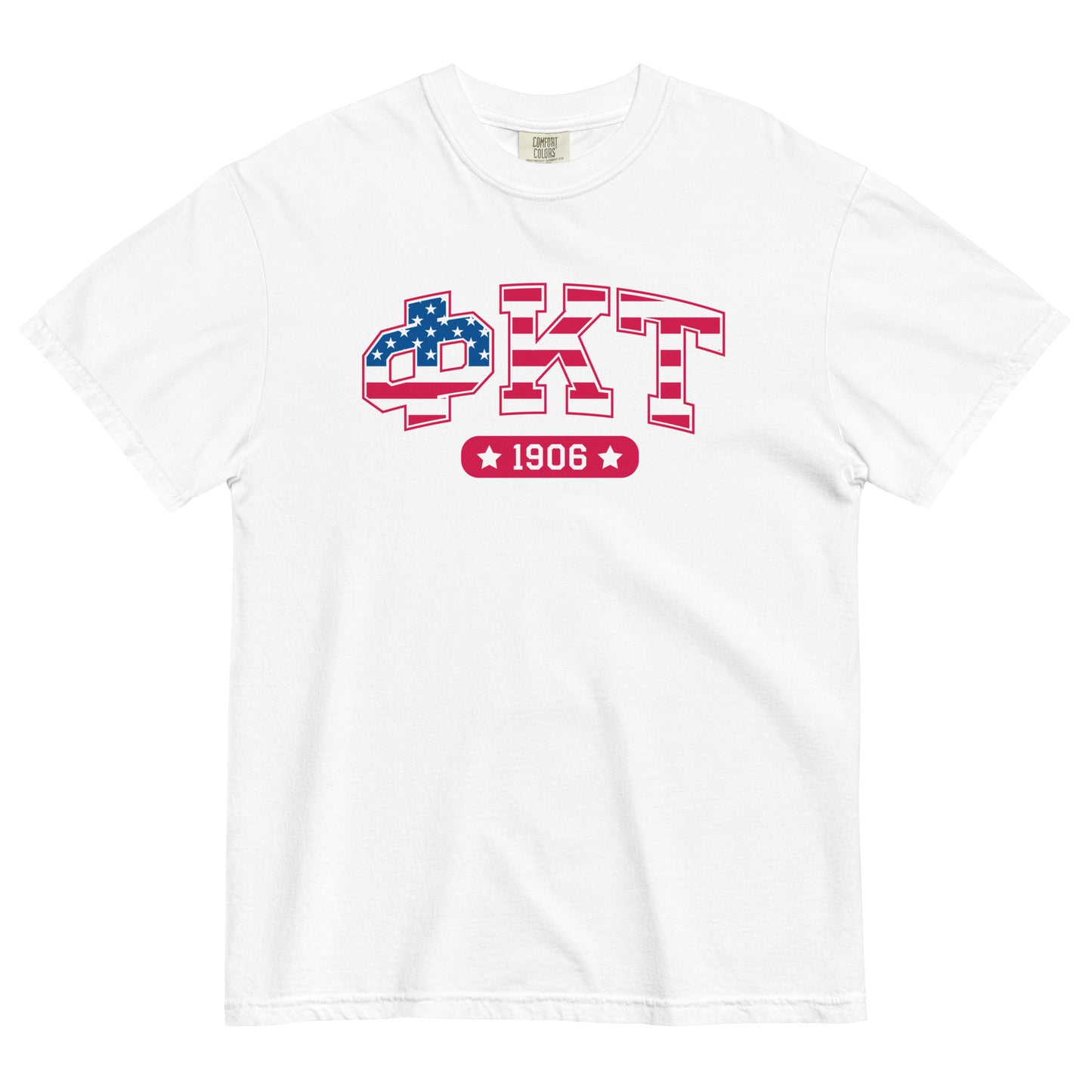 Phi Tau Americana T-Shirt by Comfort Colors