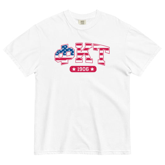 Phi Tau Americana T-Shirt by Comfort Colors
