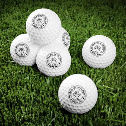Phi Tau Grand Seal Golf Balls, 6pcs