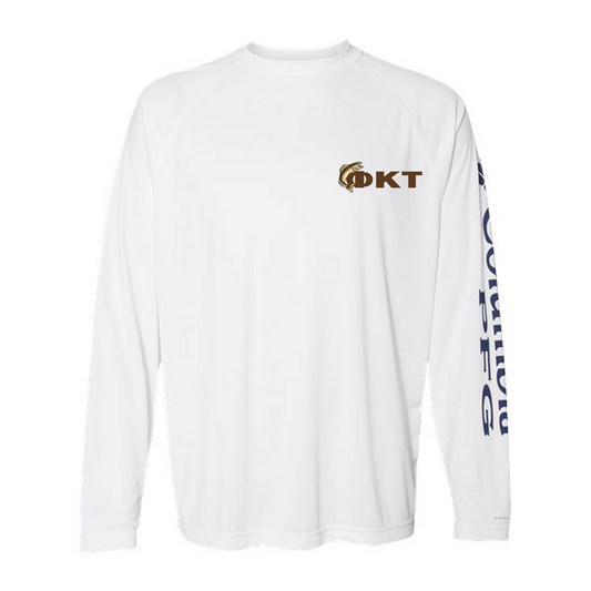 Phi Tau Fishing Columbia PFG Long Sleeve T-shirt