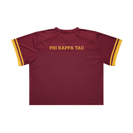 Phi Kappa Tau Vintage Script Lacrosse Jersey