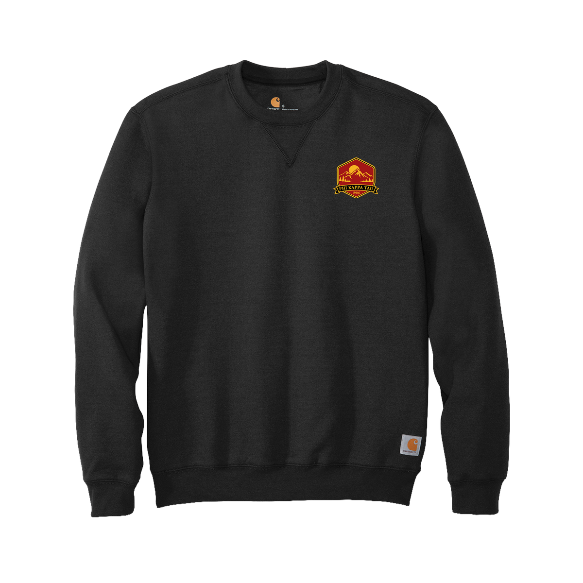 Phi Tau Outdoors Carhartt Midweight Crewneck