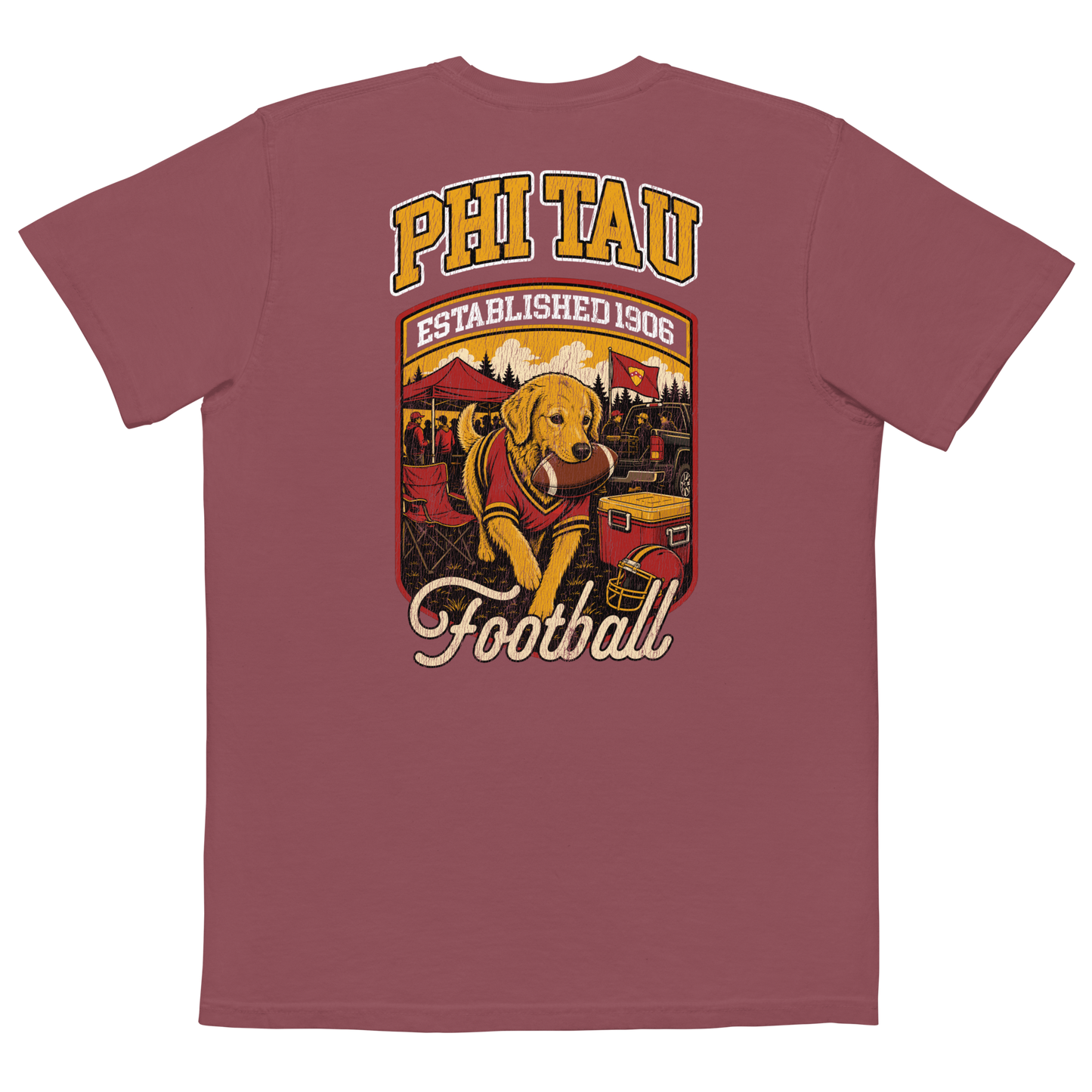 Phi Delta Theta Tailgating Dog T-Shirt
