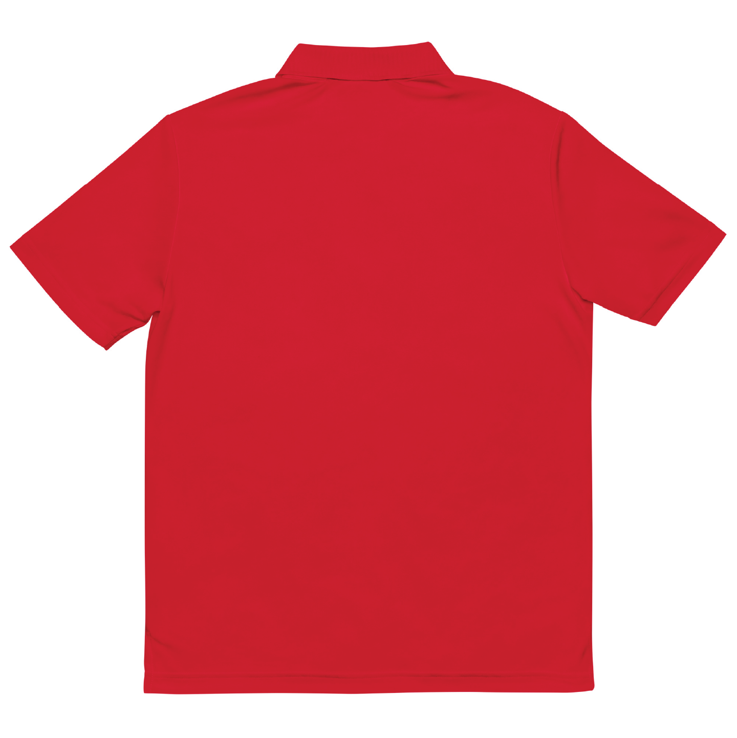Phi Tau Adidas Letters Polo in Red