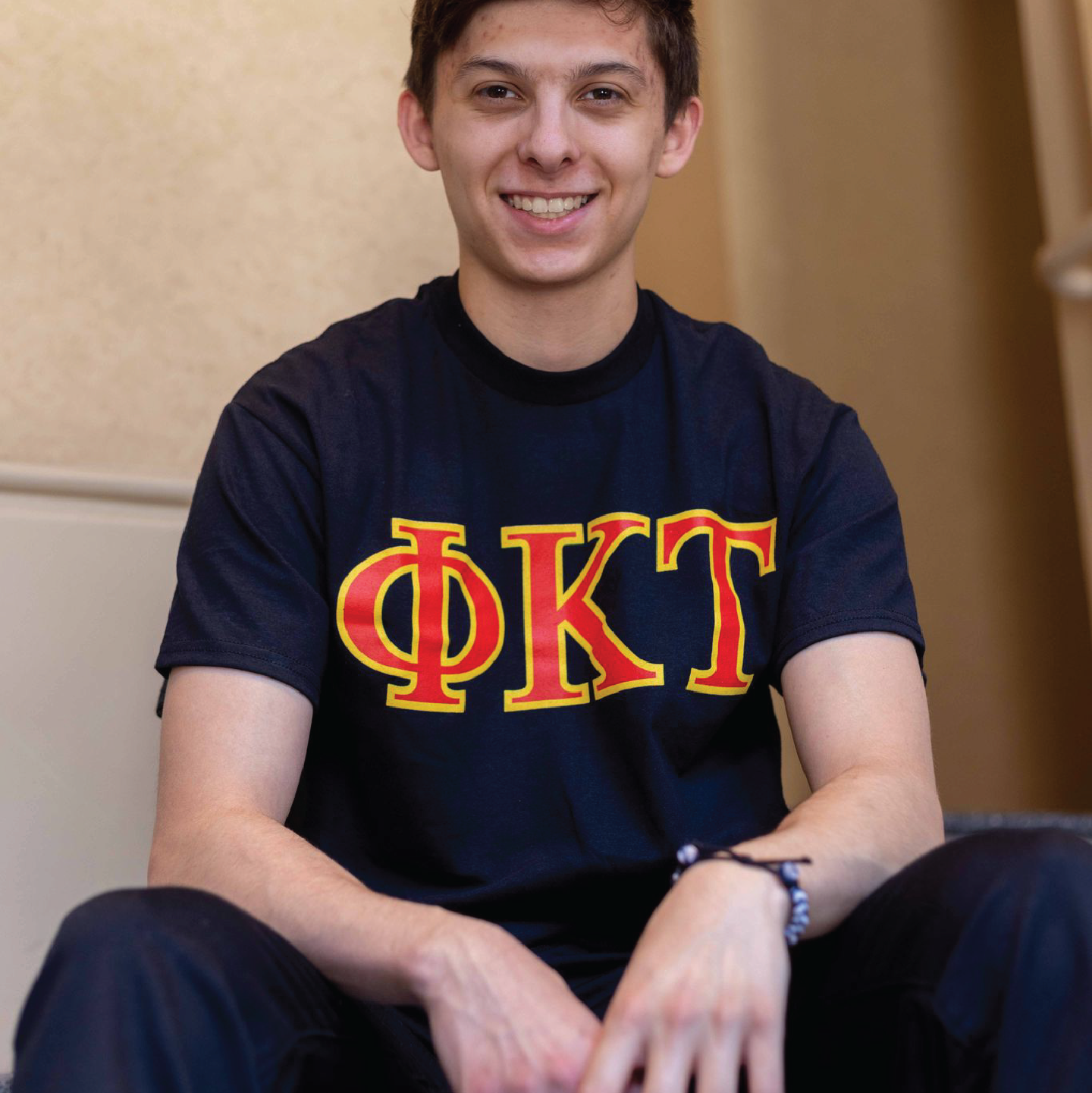 Phi Tau Letters Tee