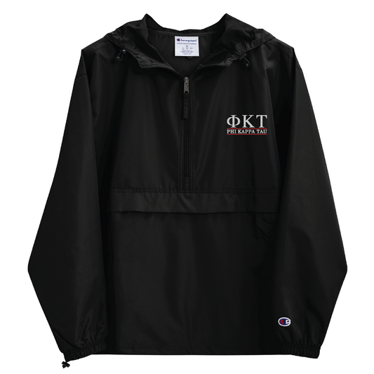 Phi Tau Packable Rain Jacket