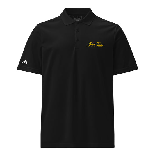 Phi Tau Script Polo by Adidas