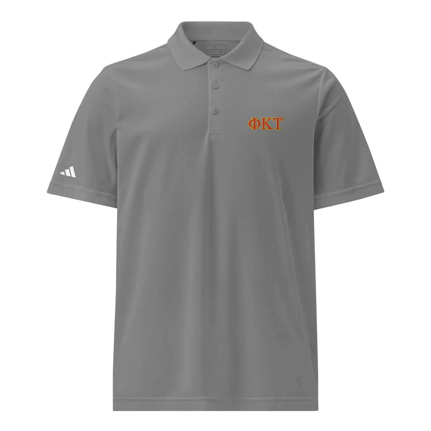 Phi Tau Letters Polo by Adidas