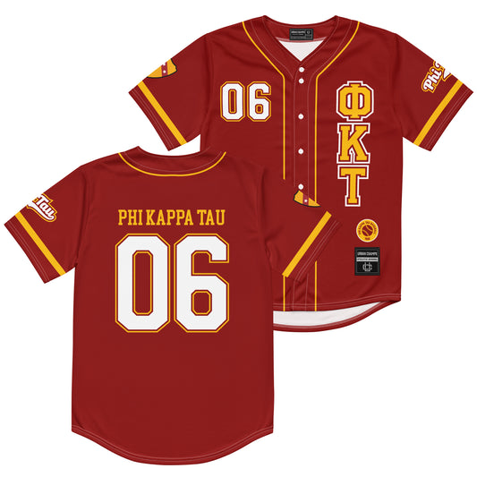 Phi Tau Baseball Jersey