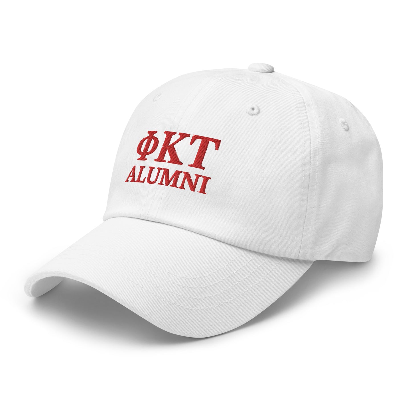 Phi Tau Alumni Hat in White