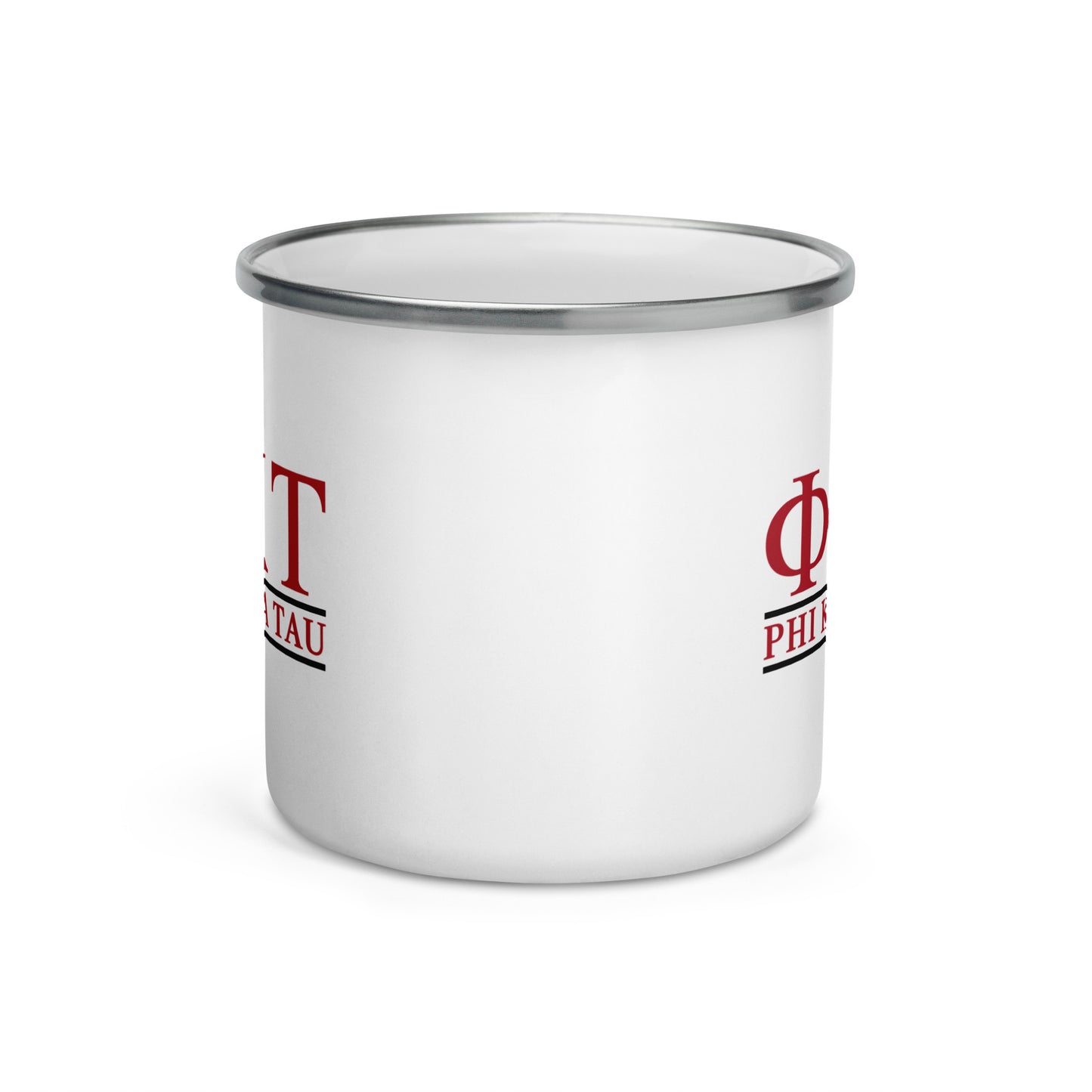 Phi Tau Enamel Mug