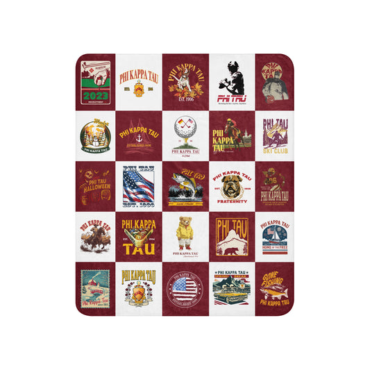 Phi Tau Sherpa Blanket