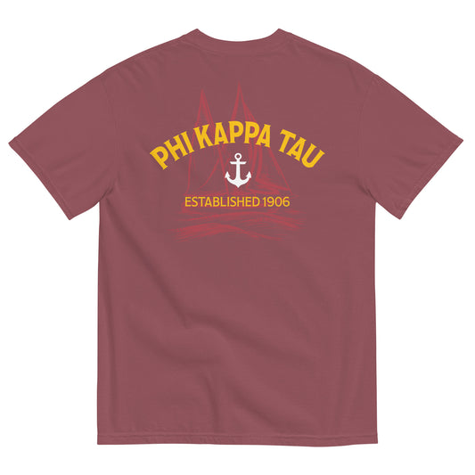 Drop 006: Phi Tau Sailing T-Shirt by Comfort Colors