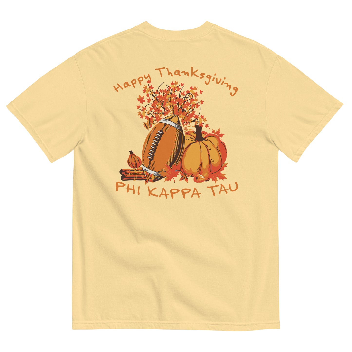 Phi Tau Thanksgiving T-Shirt by Comfort Colors (2023)