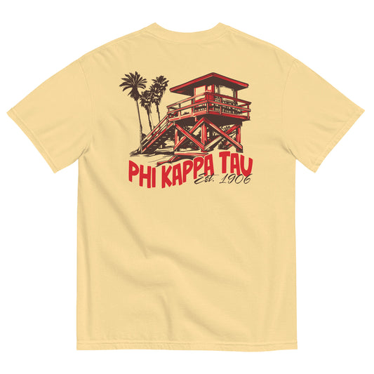 Phi Tau Summer T-Shirt by Comfort Colors (2024)