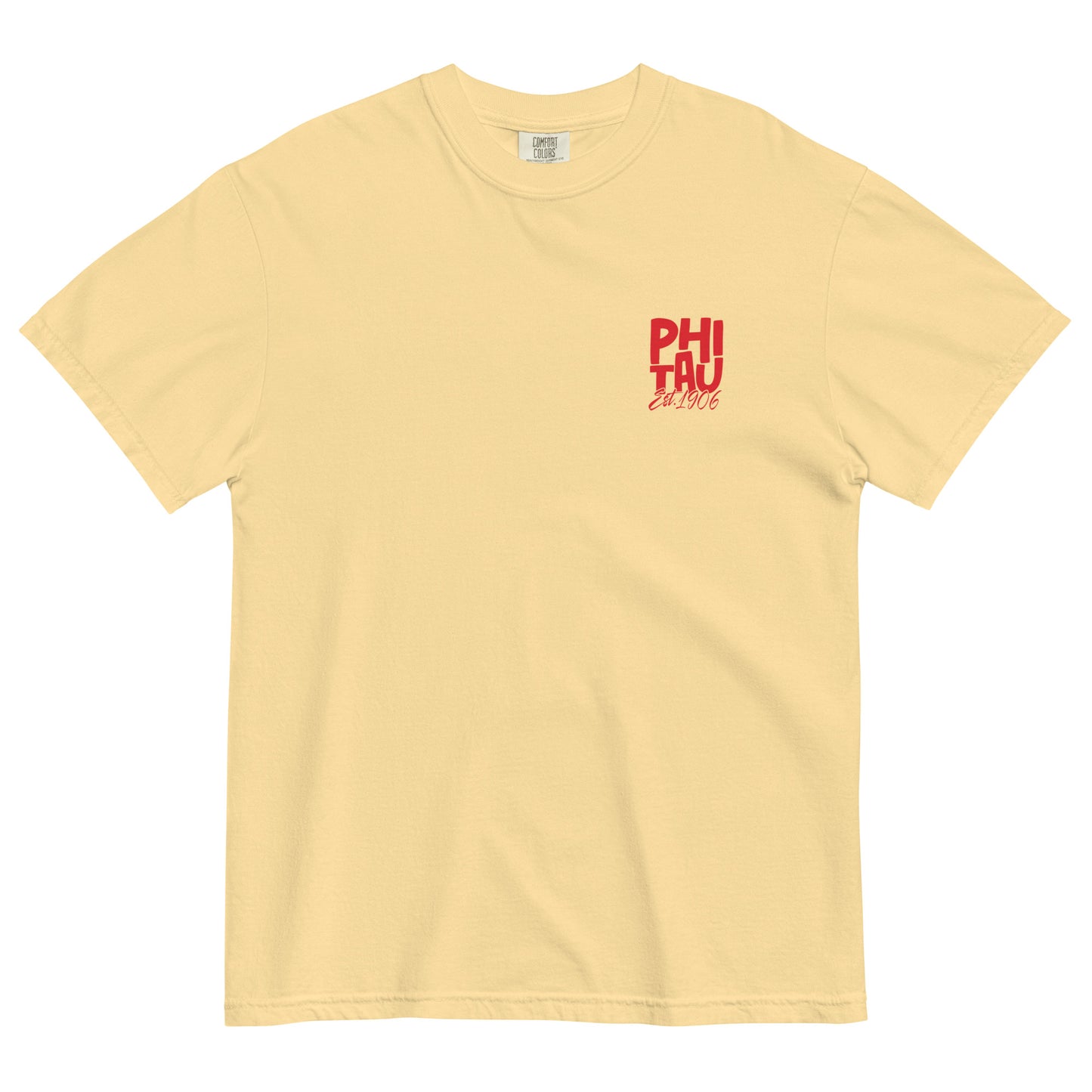 Phi Tau Summer T-Shirt by Comfort Colors (2024)