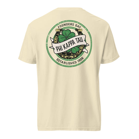 Phi Tau St. Patty's T-Shirt by Comfort Colors (2024)
