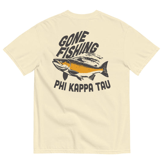 Phi Tau Fishing T-Shirt by Comfort Colors (2024)