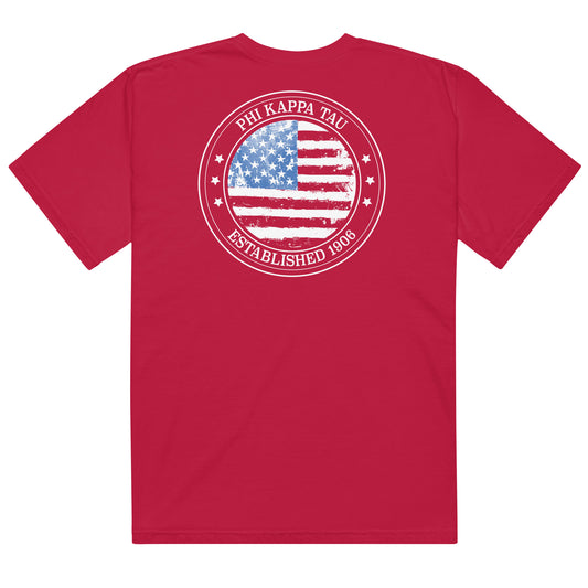 Phi Tau 4th of July T-Shirt by Comfort Colors (2024)