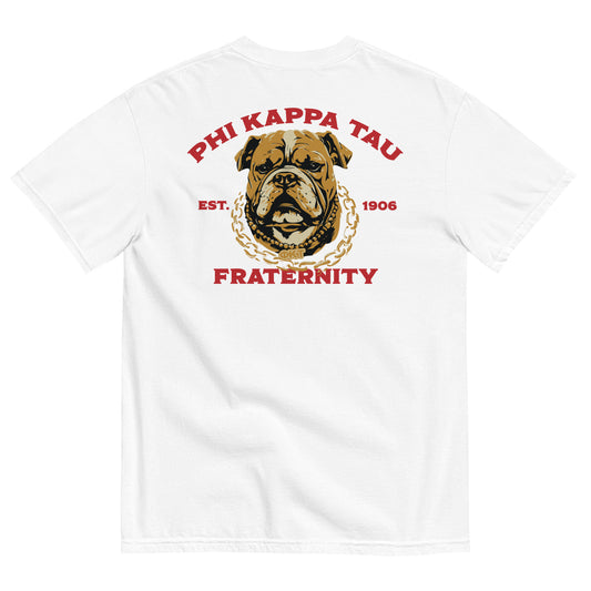 Drop 001: Phi Tau Fraternity Dawg T-Shirt by Comfort Colors