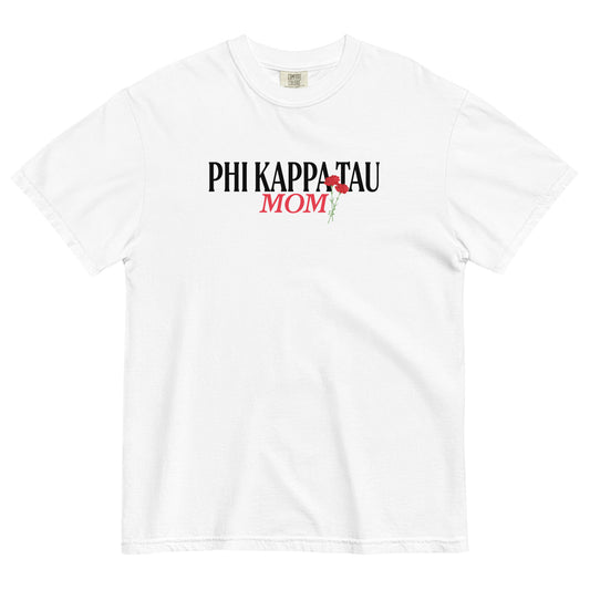 Phi Tau Carnation Mom T-Shirt