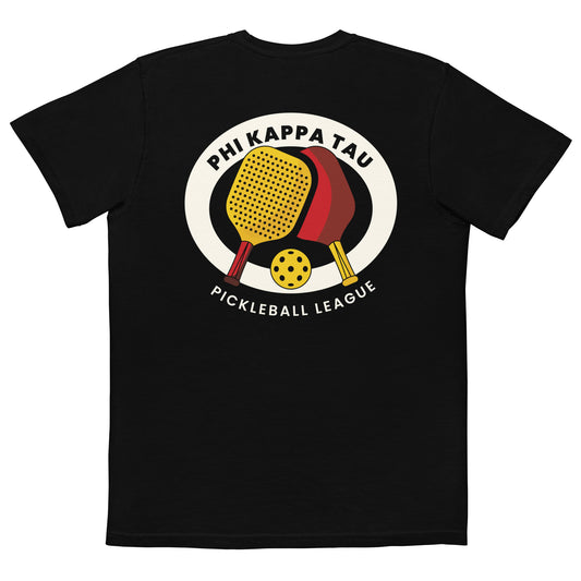 Phi Tau Pickleball Pocket T-Shirt by Comfort Colors (2024)